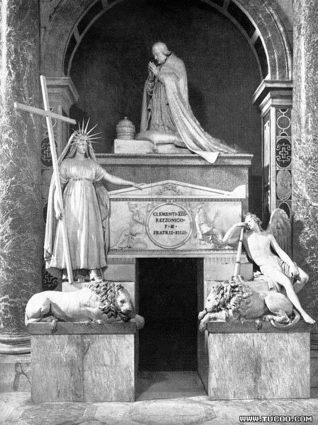 Antonio Canova Tomb of Pope Clement XIII